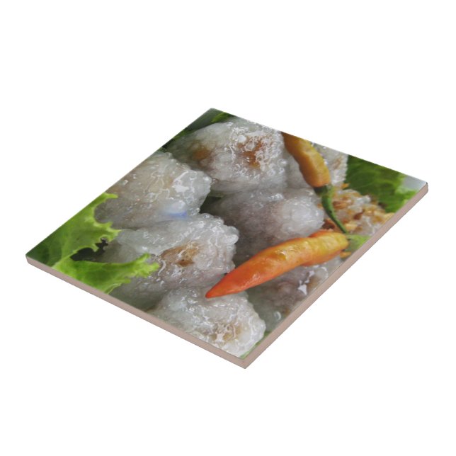 Thai Sago with Chilli ... Thailand Street Food Tile (Side)