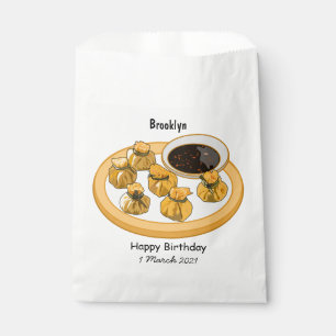 Thai shrimp purse cartoon illustration favour bags