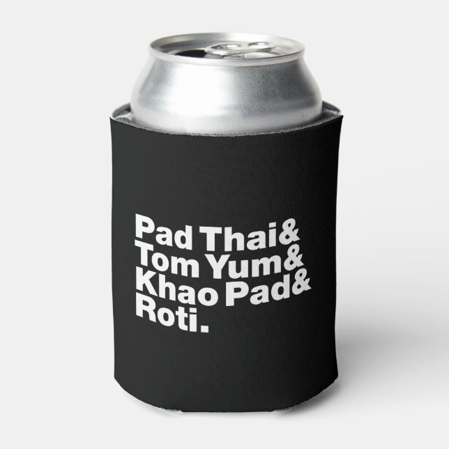 Thai Street Food Can Cooler (Can Front)