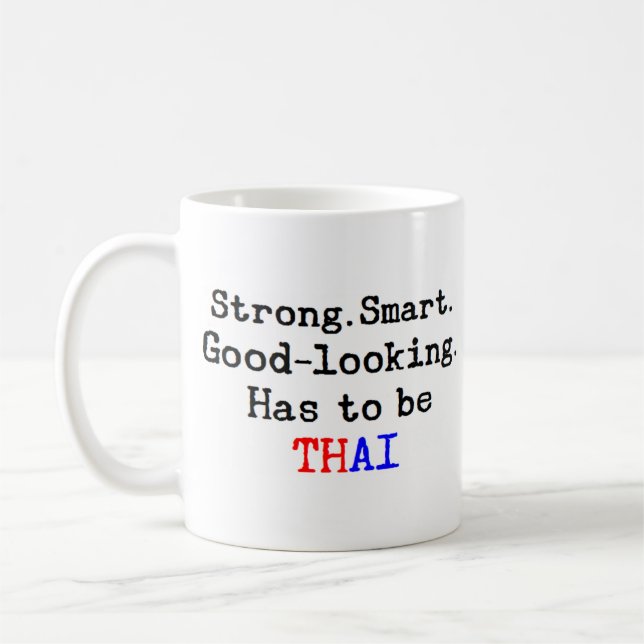 thai strong coffee mug (Left)