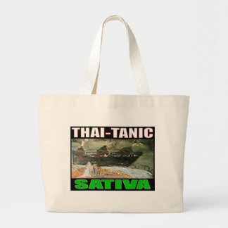 THAI-TANIC SATIVA LARGE TOTE BAG