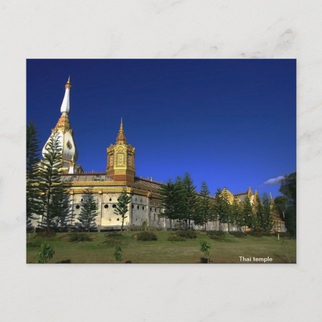 Thai temple postcard (Front)