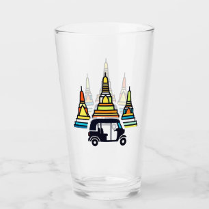Thai Temples And Tuk Tuks Glass