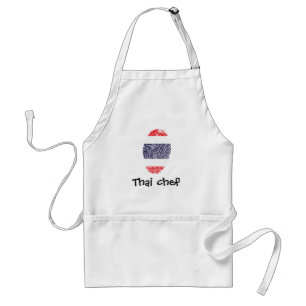Thai touch fingerprint flag standard apron