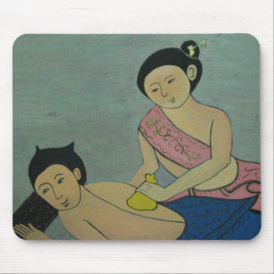 Thai Traditional Massage Mouse Mat