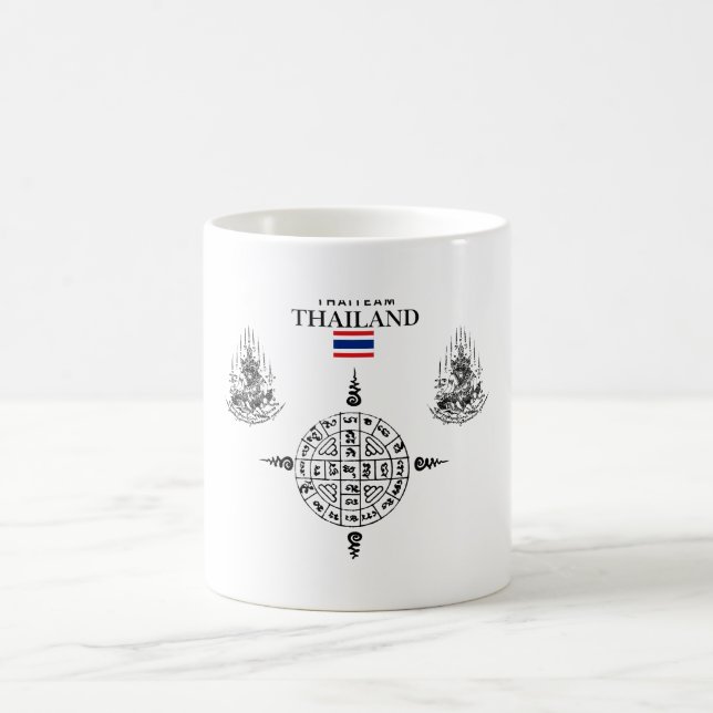 Thai Yantra for Fortune Enhancement Coffee Mug (Center)