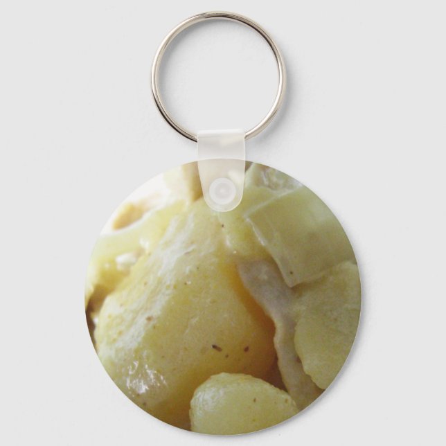 Thai Yellow Curry [แกงกะหรี่] .. Asian Street Food Key Ring (Front)
