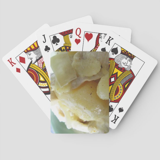 Thai Yellow Curry [แกงกะหรี่] .. Asian Street Food Playing Cards (Back)