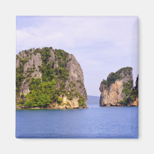 Thailand, Andaman Sea. Ao Phang Nga Islands in 2 Magnet