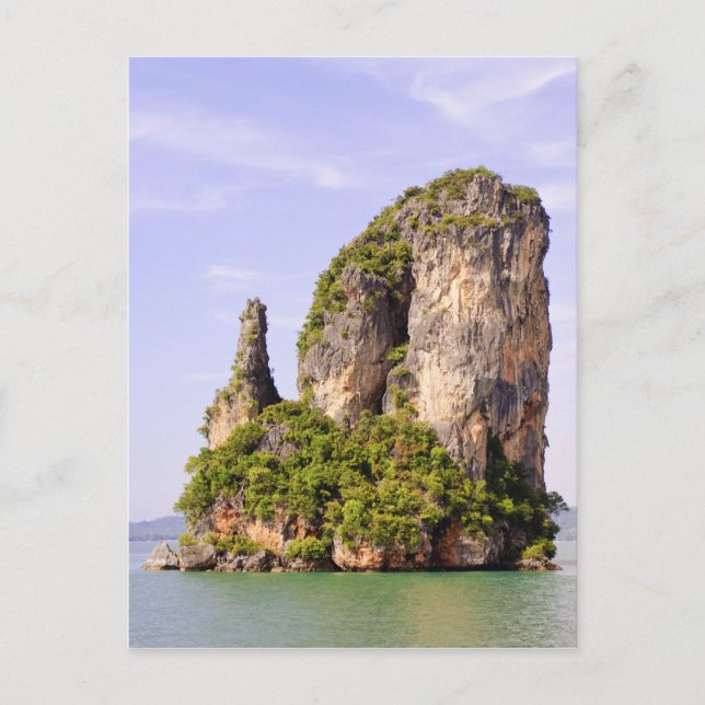 Thailand, Andaman Sea. Ao Phang Nga Islands in Postcard (Front)