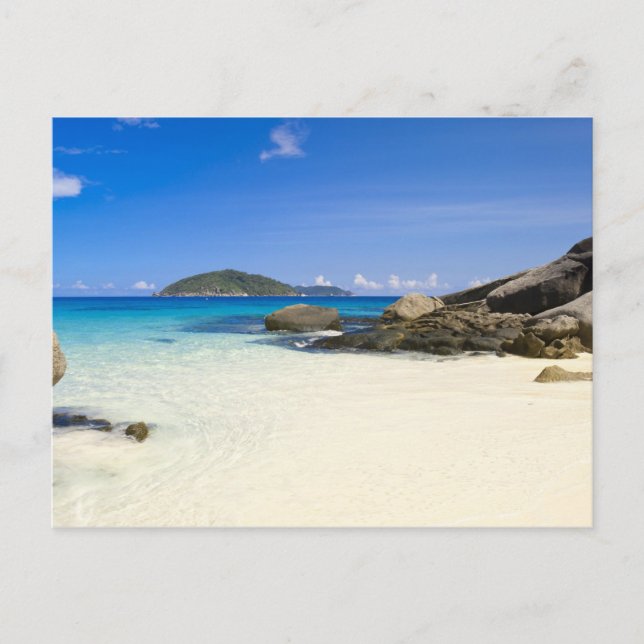 Thailand, Andaman Sea. Ko Miang Island Similan Postcard (Front)