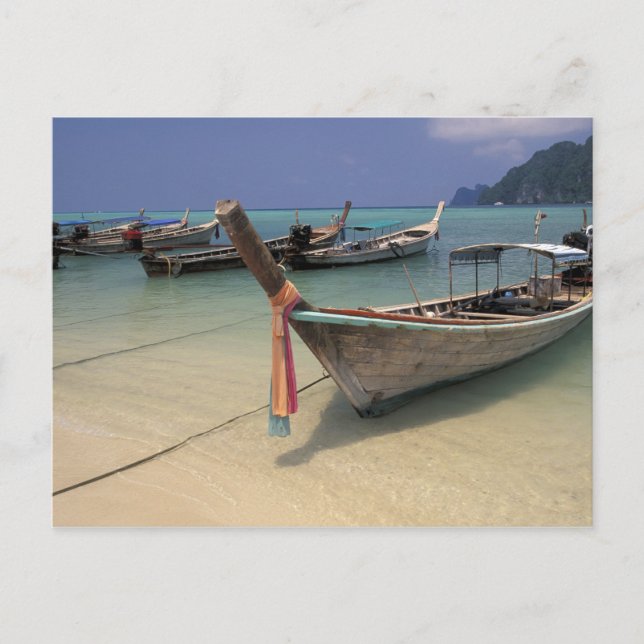 Thailand, Andaman Sea, Ko Phi Phi Island, Postcard (Front)
