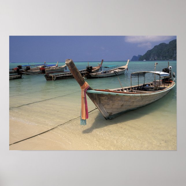Thailand, Andaman Sea, Ko Phi Phi Island, Poster (Front)