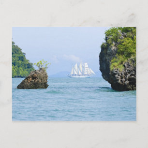 Thailand, Andaman Sea. Star Fyer clipper ship 2 Postcard
