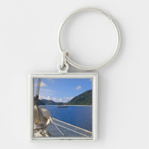 Thailand, Andaman Sea. Star Fyer clipper ship Key Ring