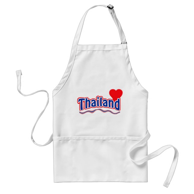 Thailand apron - choose style & colour (Front)
