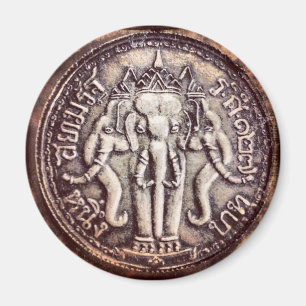 Thailand Baht Elephant Magnet