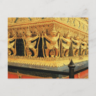 Thailand, Bangkok, Decoration, Wat Phra Keo Postcard