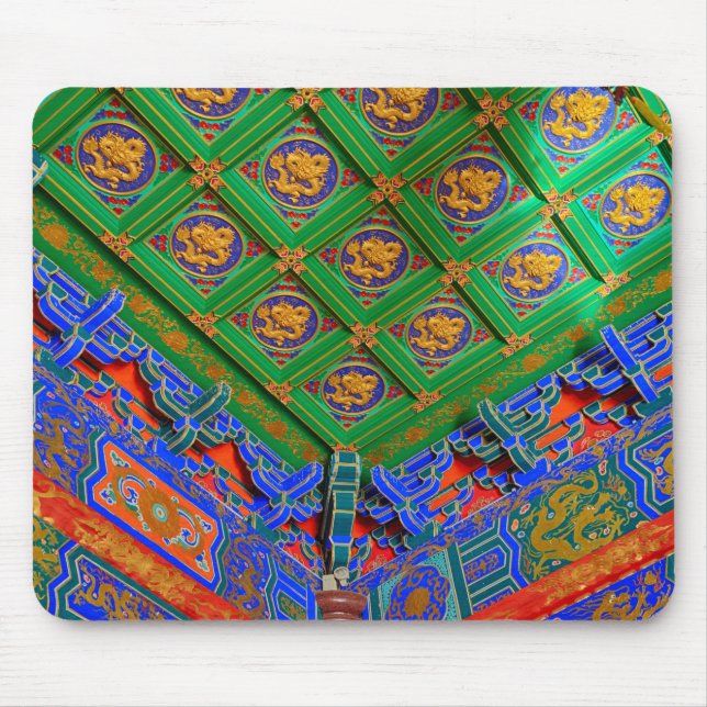 Thailand, Bangkok | Dragon Temple Mouse Mat (Front)
