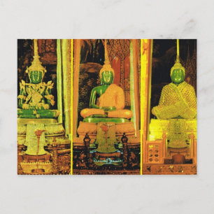 Thailand, Bangkok  Emerald Buddha Postcard