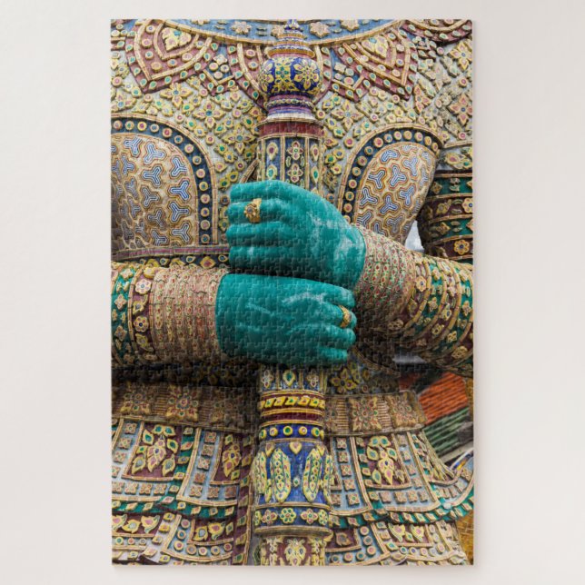 Thailand, Bangkok, Grand Palace Jigsaw Puzzle (Vertical)