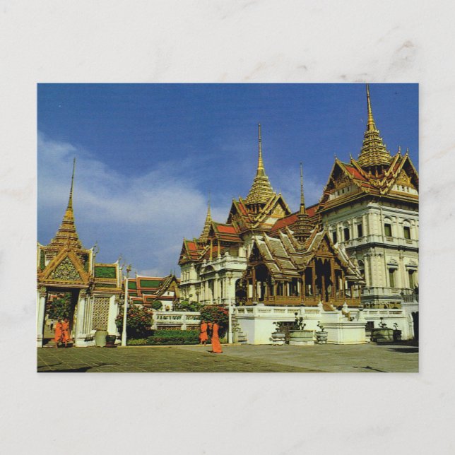 Thailand, Bangkok Grand Palace Postcard (Front)