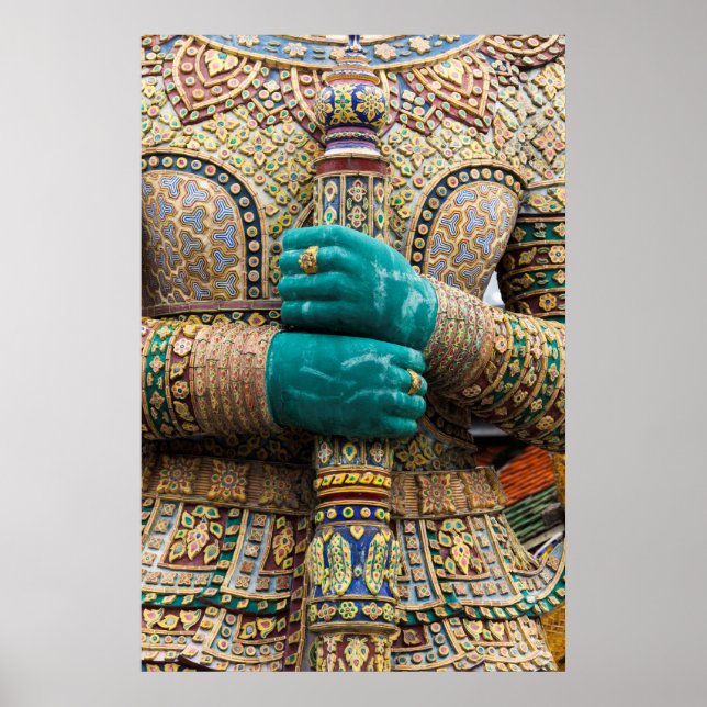 Thailand, Bangkok, Grand Palace Poster (Front)