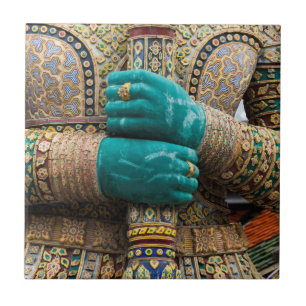 Thailand, Bangkok, Grand Palace Tile