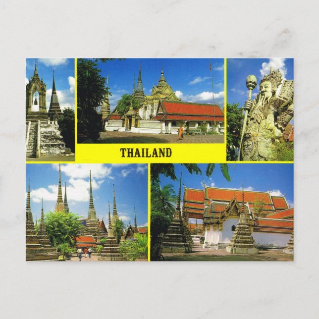 Thailand, Bangkok Postcard (Front)
