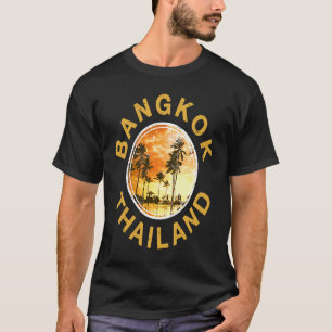 Thailand Bangkok Retro Sunset T-Shirt
