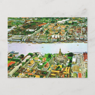 Thailand, Bangkok,  River Postcard