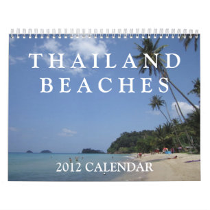 Thailand Beaches 2012 Calendar