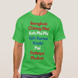 Thailand Cities friend T-Shirt