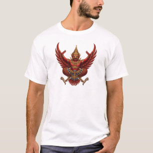 Thailand coat arms country flag symbol Garuda embl T-Shirt