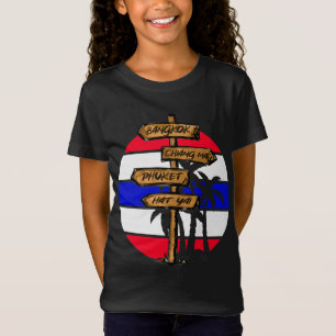 Thailand Destinations - Bangkok Chiang Mai Phuket T-Shirt