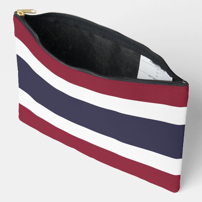 Thailand flag accessory pouch (Open)