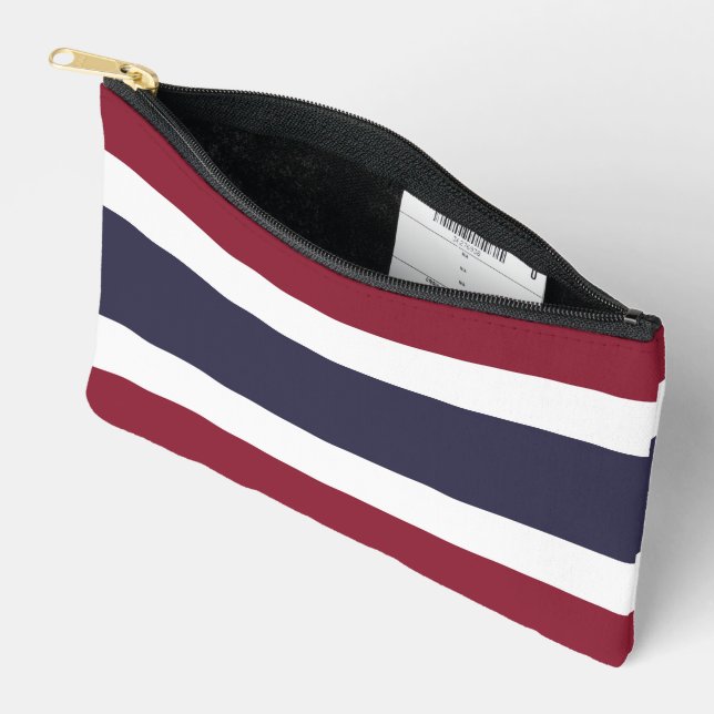 Thailand flag accessory pouch (Open)