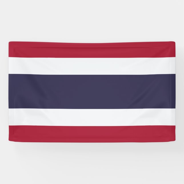 Thailand flag banner (Horizontal)