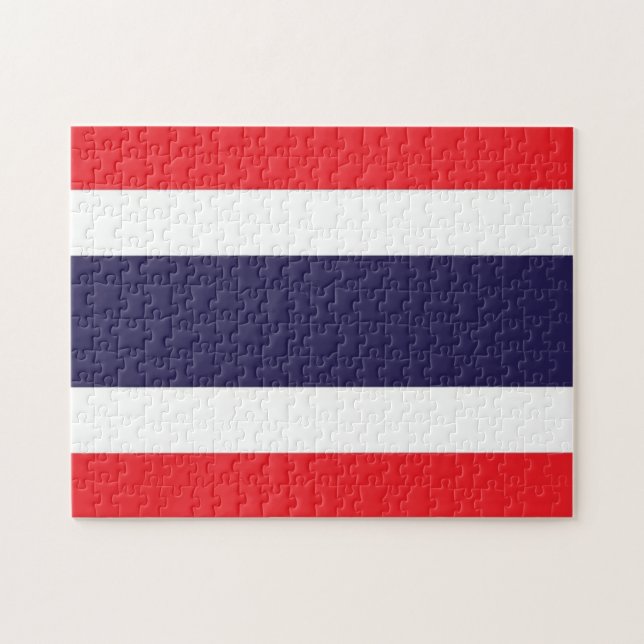 Thailand - Flag - Jigsaw Puzzle (Horizontal)