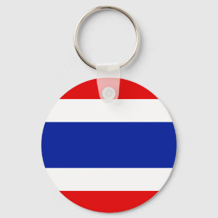 Thailand Flag Key Ring