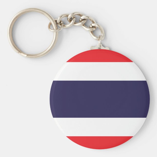 Thailand Flag Key Ring (Front)