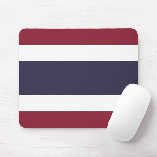 Thailand flag mouse mat (With Mouse)