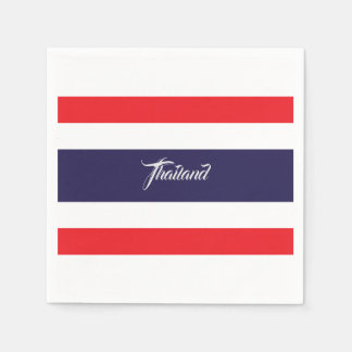 Thailand Flag Napkins