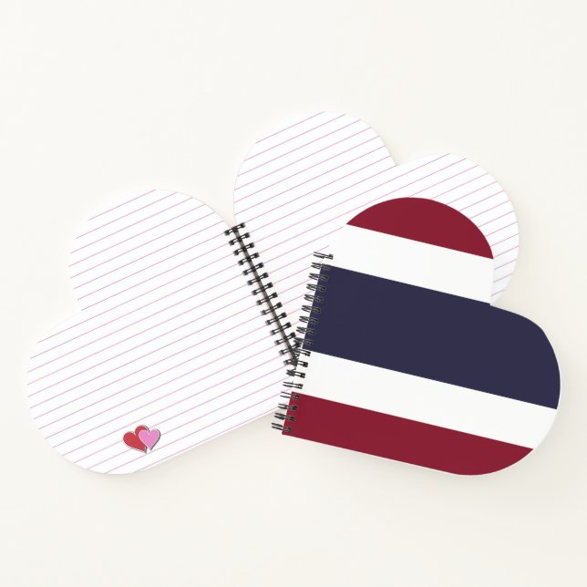 Thailand flag notebook (Inside)