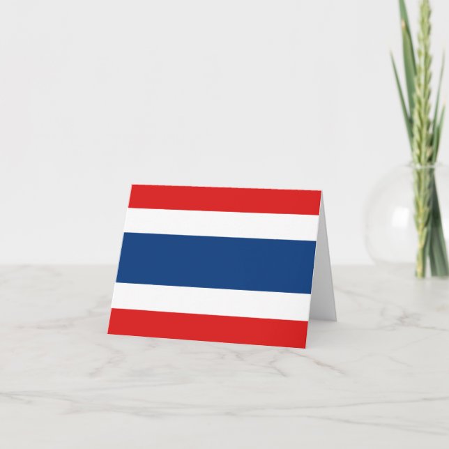 Thailand Flag Notecard (Front)