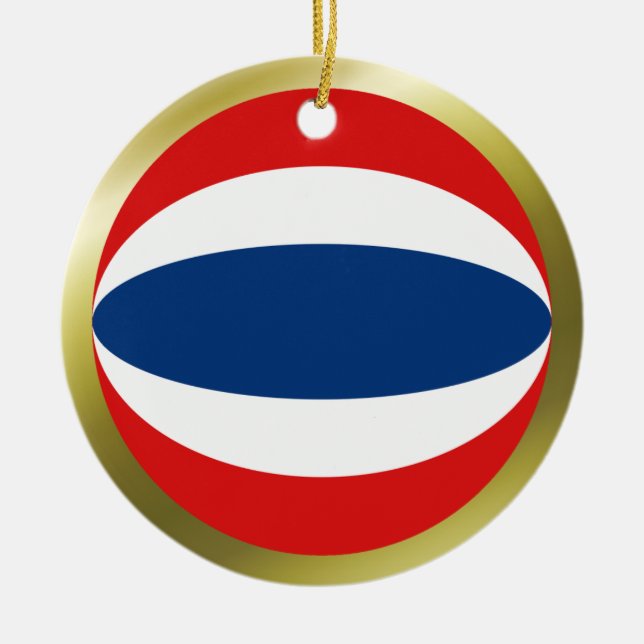 Thailand Flag Ornament (Front)