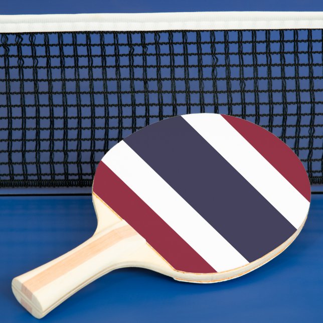 Thailand flag ping pong paddle (Insitu)