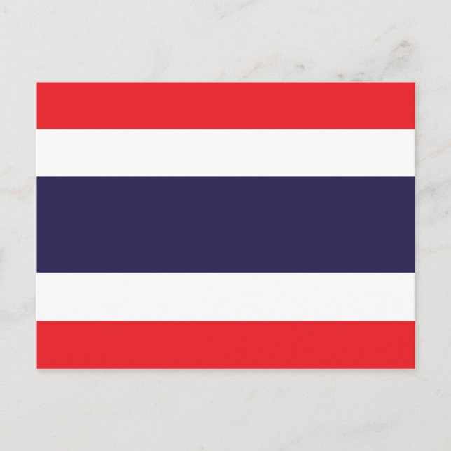Thailand Flag Postcard (Front)