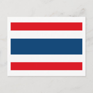 Thailand Flag Postcard
