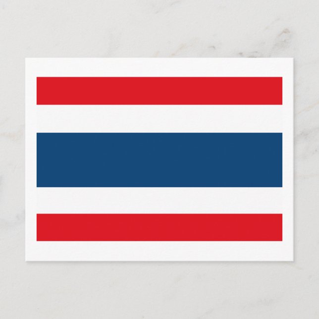 Thailand Flag Postcard (Front)